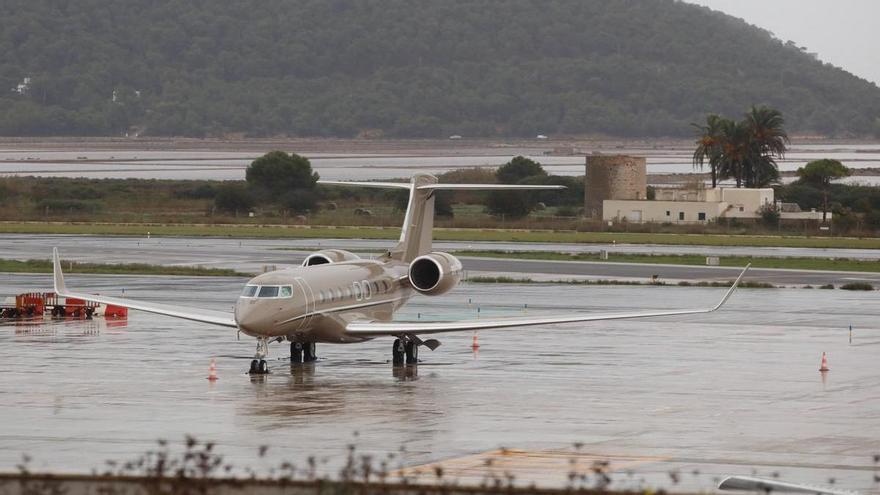 Ibiza airport ranks 10th in Europe with the highest number of private jet flights