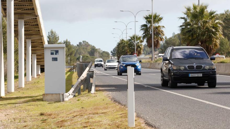 The traffic radar on the Sant Antoni highway generates more fines than the whole of the Balearic Islands combined