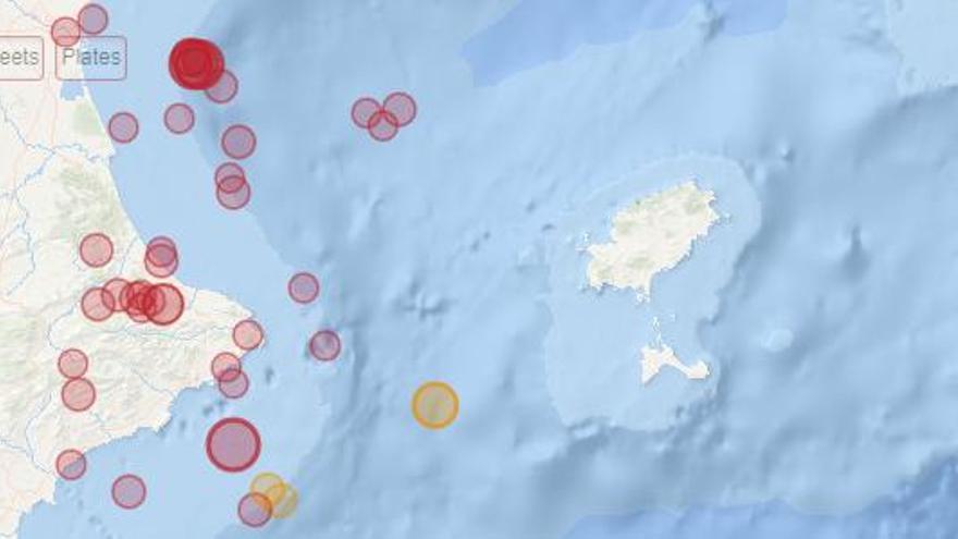 Ibiza's history: more than 600 earthquakes near the Ibizan coast in the last century