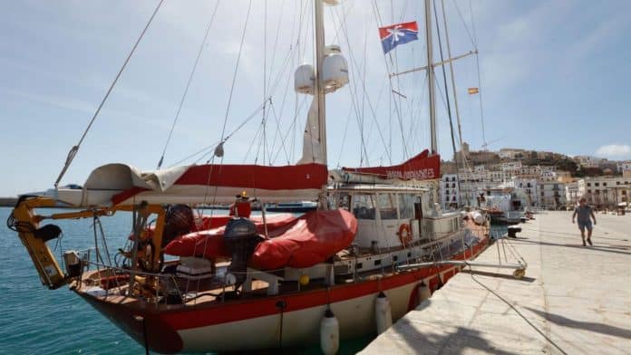 Open Arms’ rescue ship ‘Astral’ opens its doors in Ibiza