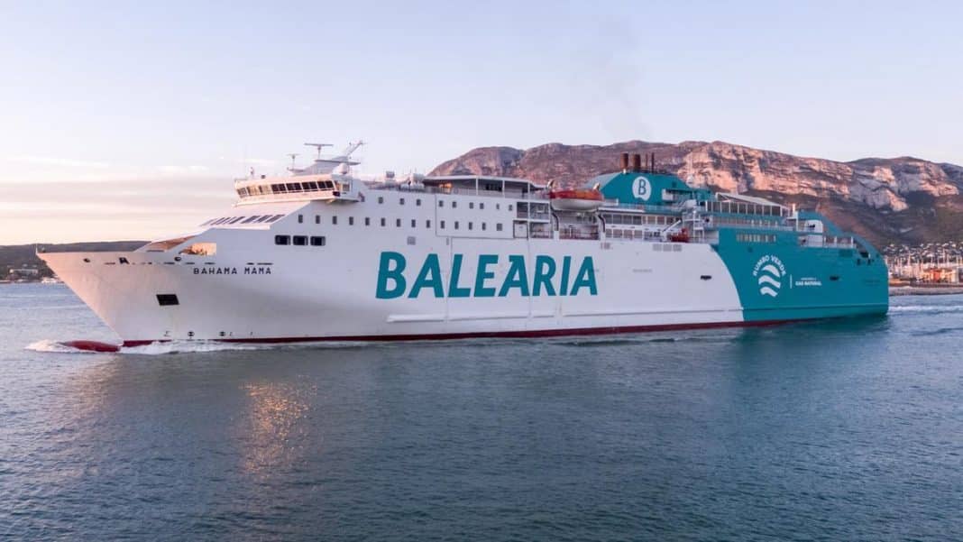 Baleària will reinforce with a ferry the connections from Dénia to Ibiza during the summer