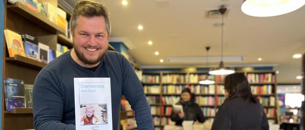 Ben Clark visits Ibiza to present his new collection of poems, ‘Demons’