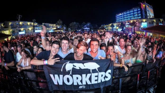 Ants 10 years strong at Ushuaïa