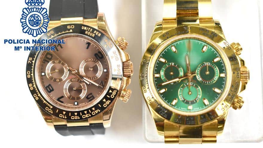Six gang members arrested for robbing luxury watches with violence in Ibiza