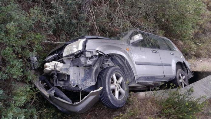 Nine-year-old girl and her mother rescued in Ibiza after being trapped in their vehicle in an accident