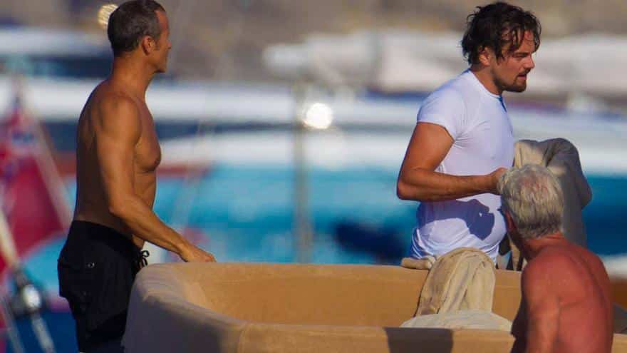 Leonardo DiCaprio, a regular on Ibiza for his vacations