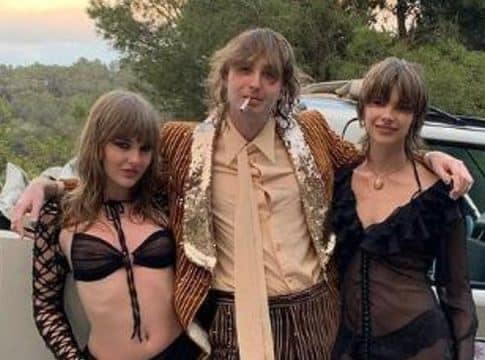 Maneskin’s Victoria de Angelis enjoys Ibiza with new partner