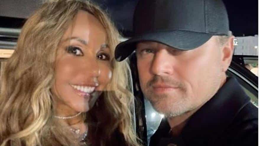 Cathy Guetta and Leonardo DiCaprio, partying in Ibiza