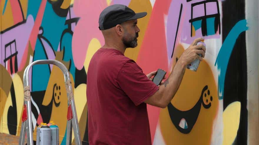 A rolling gallery in Ibiza