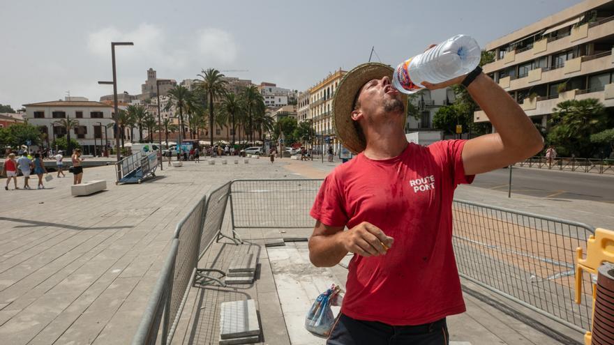 Hot nights and temperatures up to 40 degrees in Ibiza and Formentera