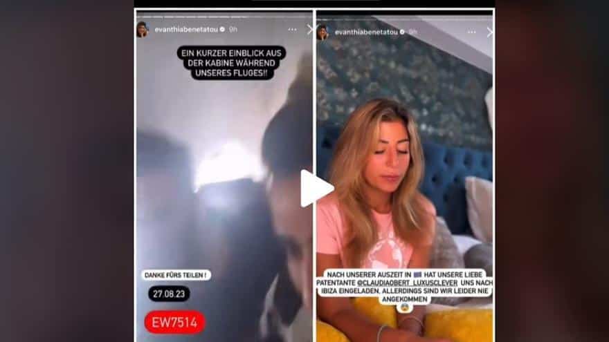 “People were flying up to the ceiling, crying and praying.” Panic on a flight from Hamburg to Ibiza during squall ‘Betty’.