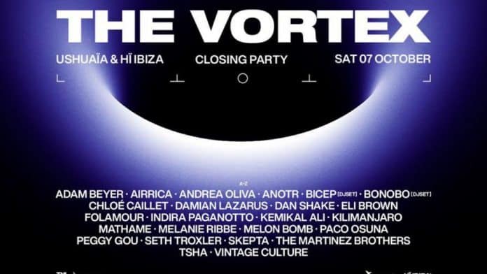 Farewell to summer with The Vortex at Ushuaïa and Hï Ibiza
