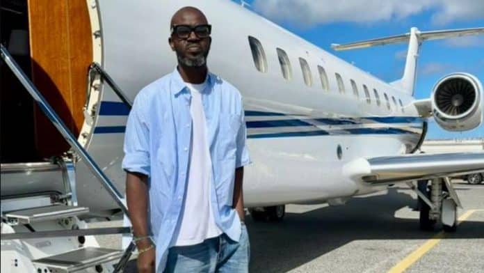 This is how dj Black Coffee is after his plane crash
