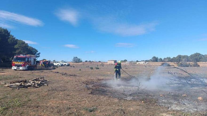 Busy weekend for the firefighters of Formentera