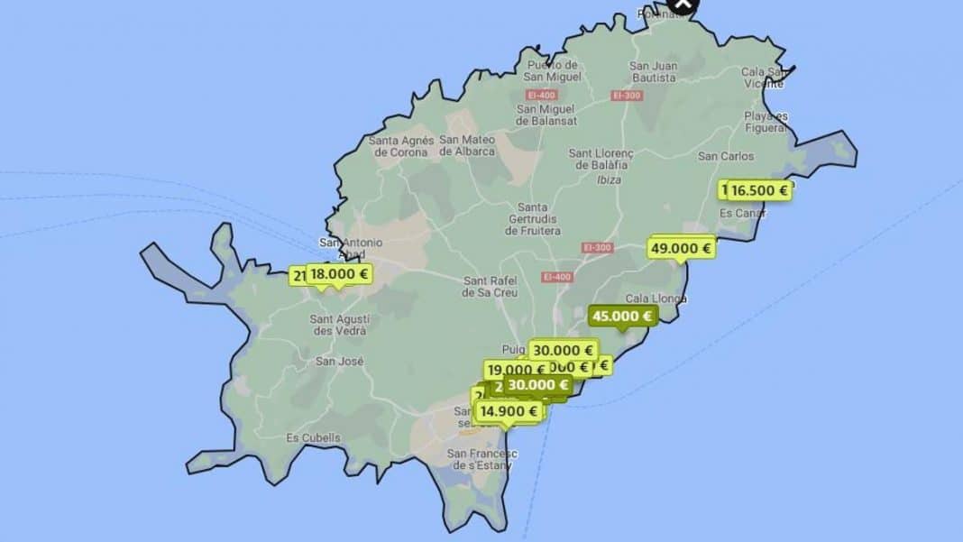 Speculation with parking spaces: In Ibiza they are already worth twice as much as the Spanish average