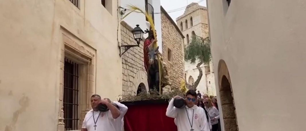 Holy Week in Ibiza: past and present in La Borriquita