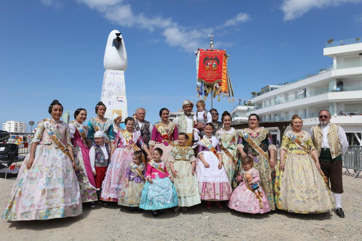 Valencians Celebrate Their Fallas In Sant Antoni
