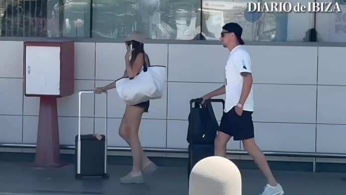 FAMOSOS IN IBIZA | Real Madrid player, Fede Valverde, arrives in Ibiza