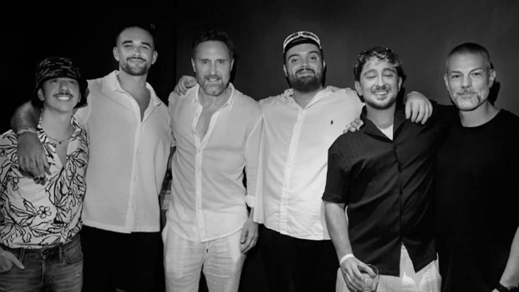 FAMOUSES IN IBIZA | Ibai Llanos, partying in Ibiza with David Guetta