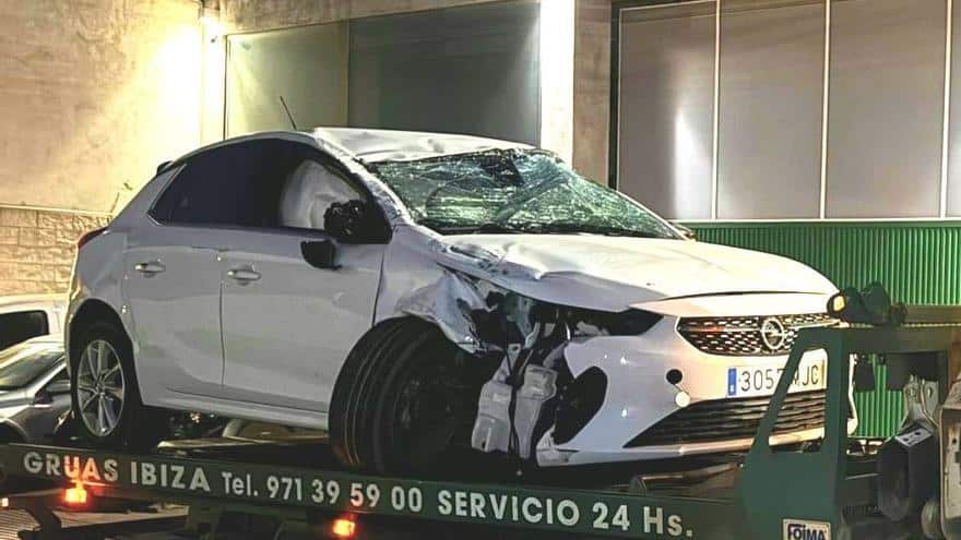ACCIDENT IN IBIZA | Live recording of a terrible traffic accident in Ibiza