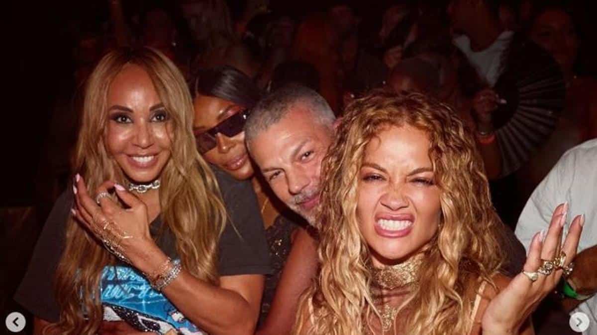Naomi Campbell, Rita Ora, And Cathy Guetta Partying Together In Ibiza ...