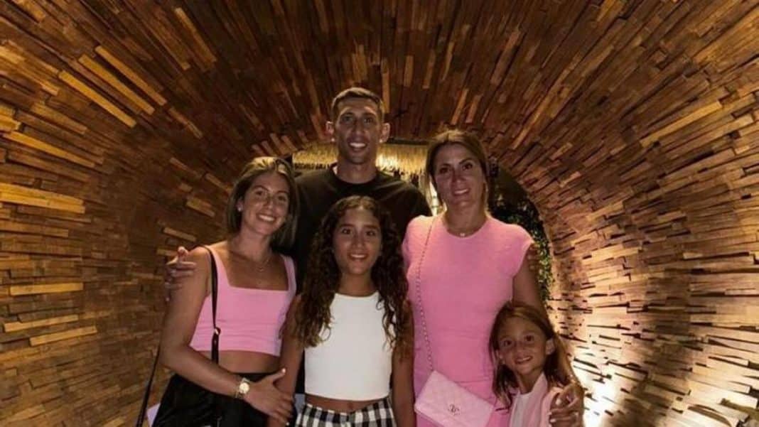 Soccer player Ángel di María, family vacation in Ibiza
