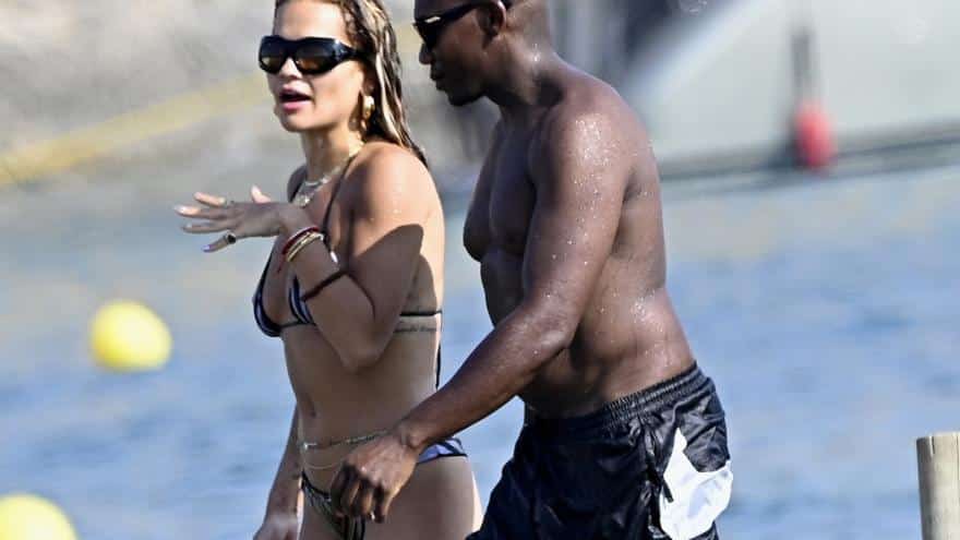 Rita Ora, another celebrity who chooses Ibiza for her vacations