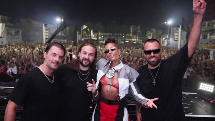 Alicia Keys, the icing on the cake of Swedish House Mafia
