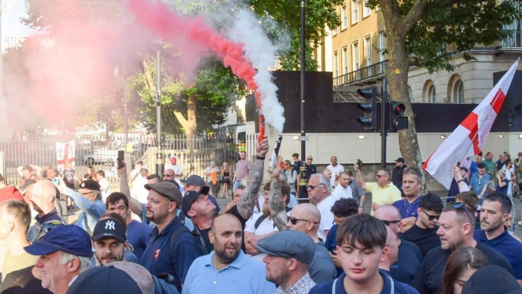 Mother goes to Ibiza while her 12-year-old son testifies in Manchester riot court