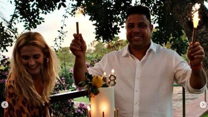 Ronaldo Nazàrio celebrates his 48th birthday in Ibiza