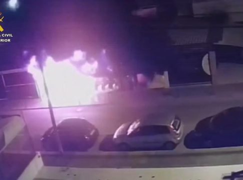 Arrested the alleged perpetrator of the fire of two commercial premises in Platja d’en Bossa