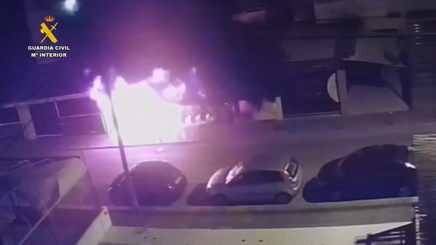Arrested the alleged perpetrator of the fire of two commercial premises in Platja d’en Bossa