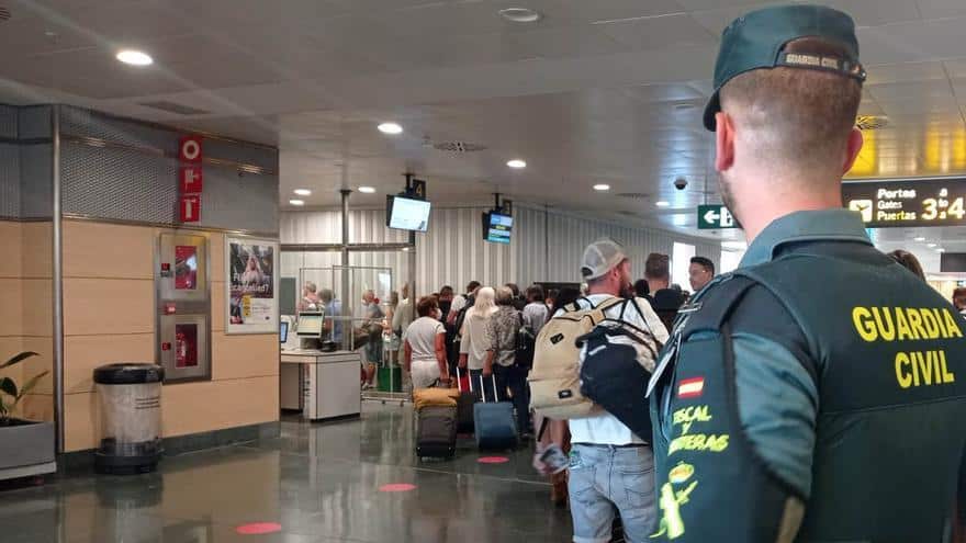 Caught at Ibiza airport after stealing two watches from the house where she worked