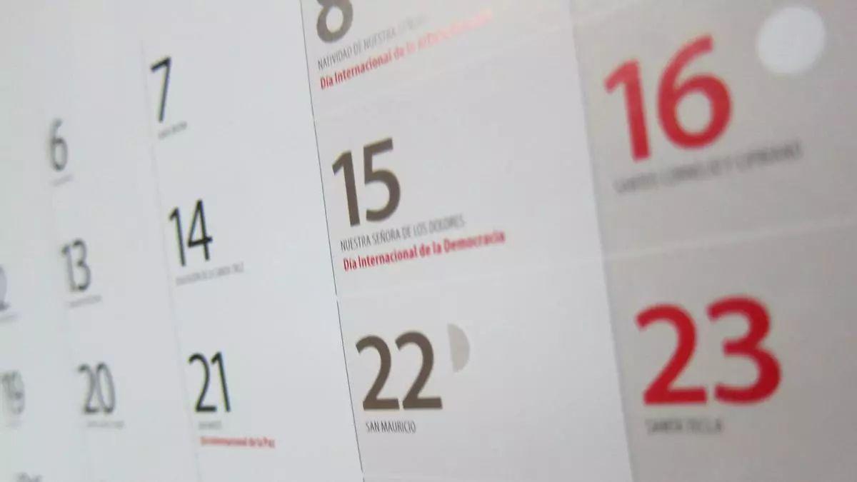 Work Calendar For And Formentera All The 2025 Holidays Diario