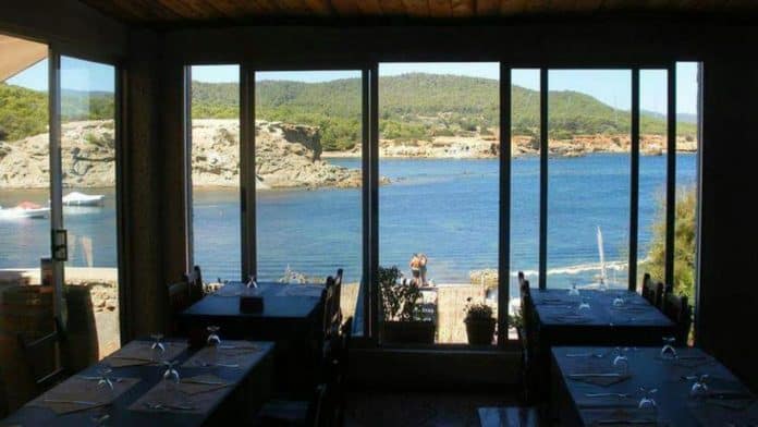 Gastronomy of Ibicencan essence at the seaside