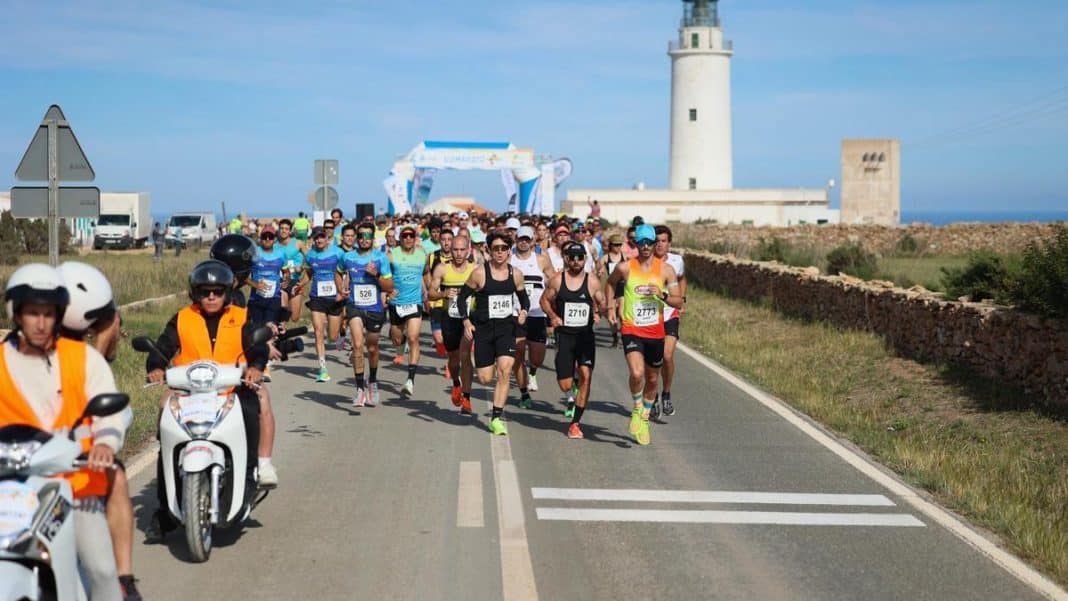 Formentera hosts this Saturday a new edition of the Half Marathon and the 8K Sant Ferran-La Savina