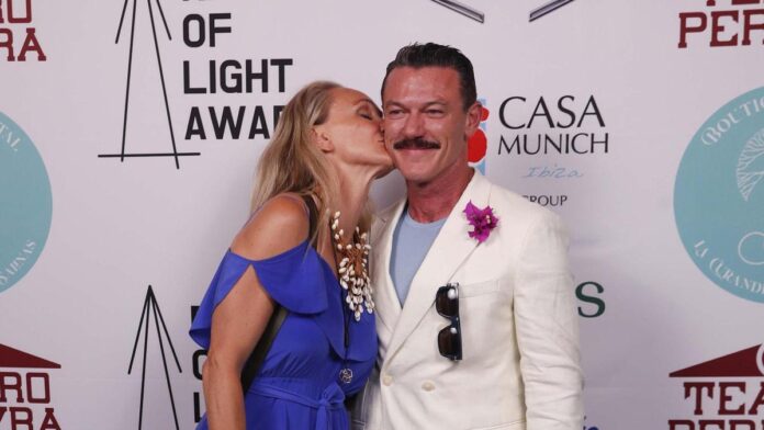 Luke Evans, Samantha Vallejo-Nágera and China Suárez among guests at the Ray Of Light Awards in Ibiza