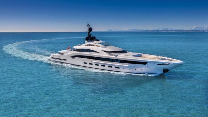 Egypt’s richest family’s yacht anchors in Ibiza