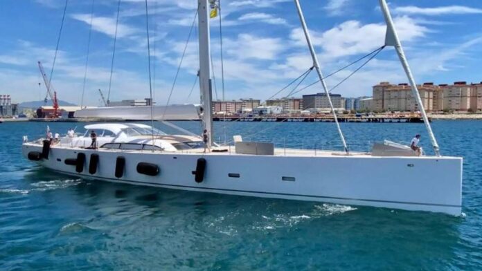 The sailboat of the multimillionaire with the most expensive art collection in history is in Ibiza