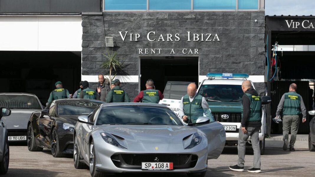 They used luxury cars to traffic drugs in Ibiza: all to jail and more than 21 million in fines
