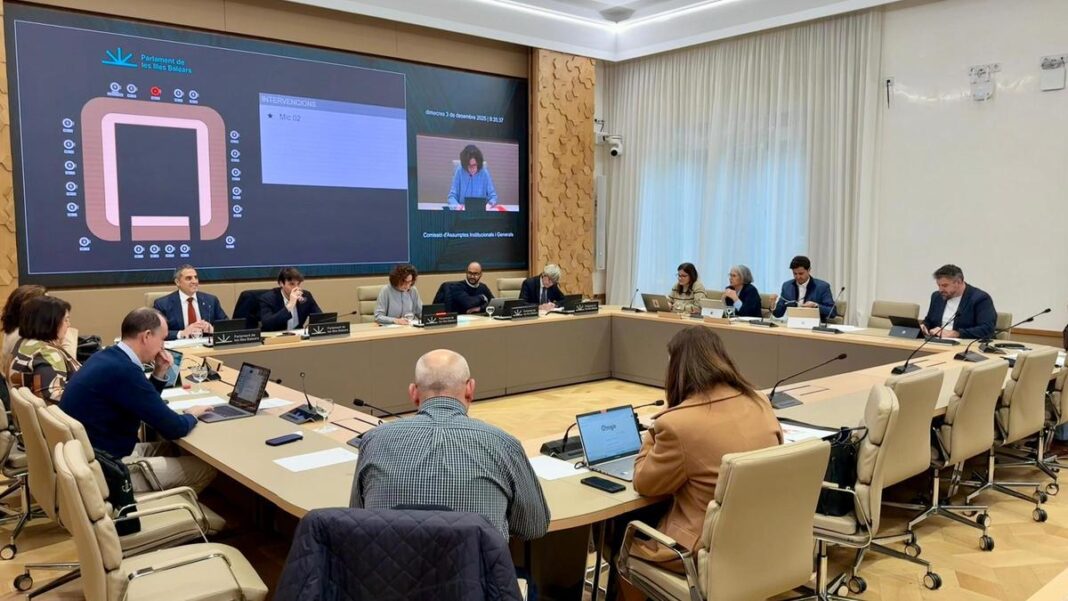 Praise for Ibiza’s response to the droughts in Parliament: “The island responded with strength and solidarity during the floods”