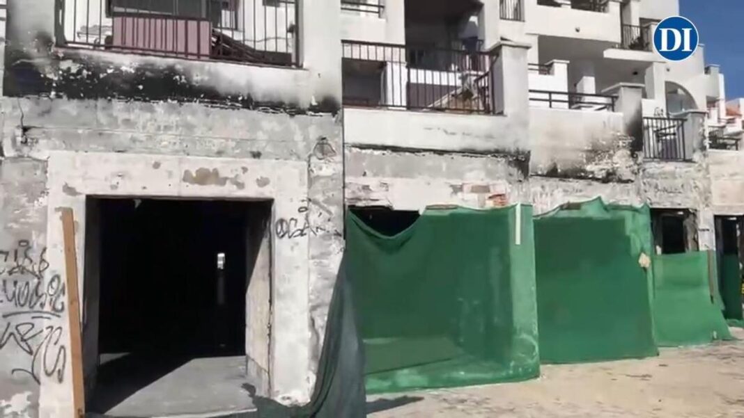 Return to the terrible fire of Platja d’en Bossa: green shoots in the midst of destruction