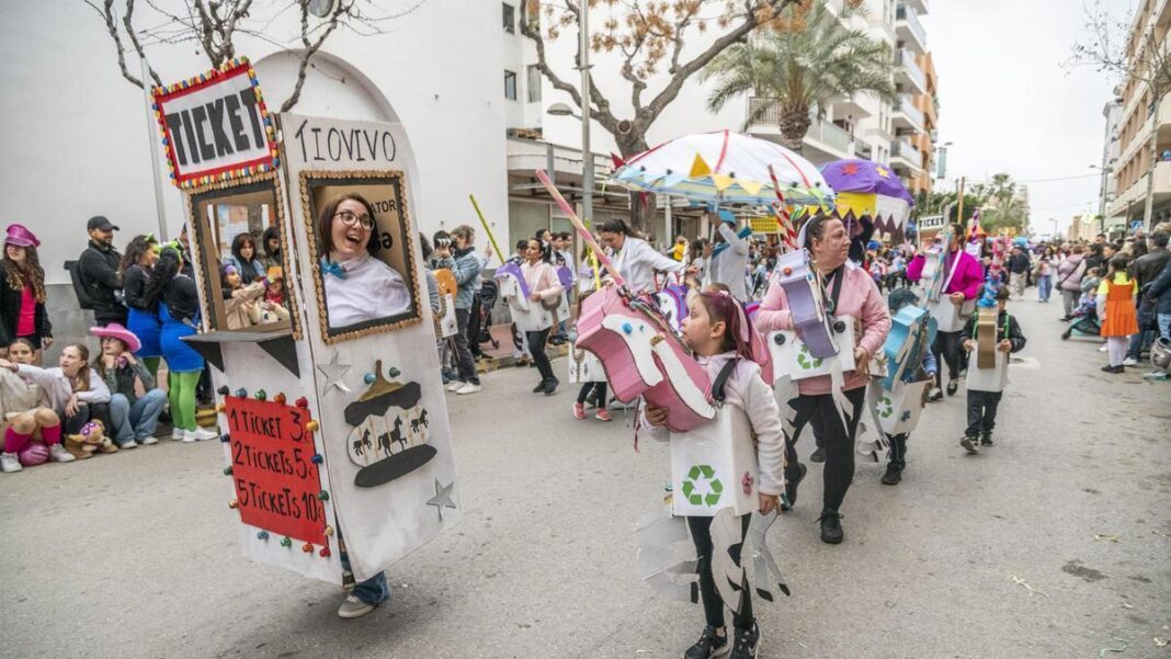Carnival in Ibiza: date, schedule and route of the Santa Eulària carnival parade