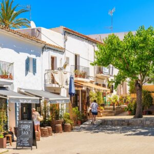 Family-friendly villages: Sant Joan.