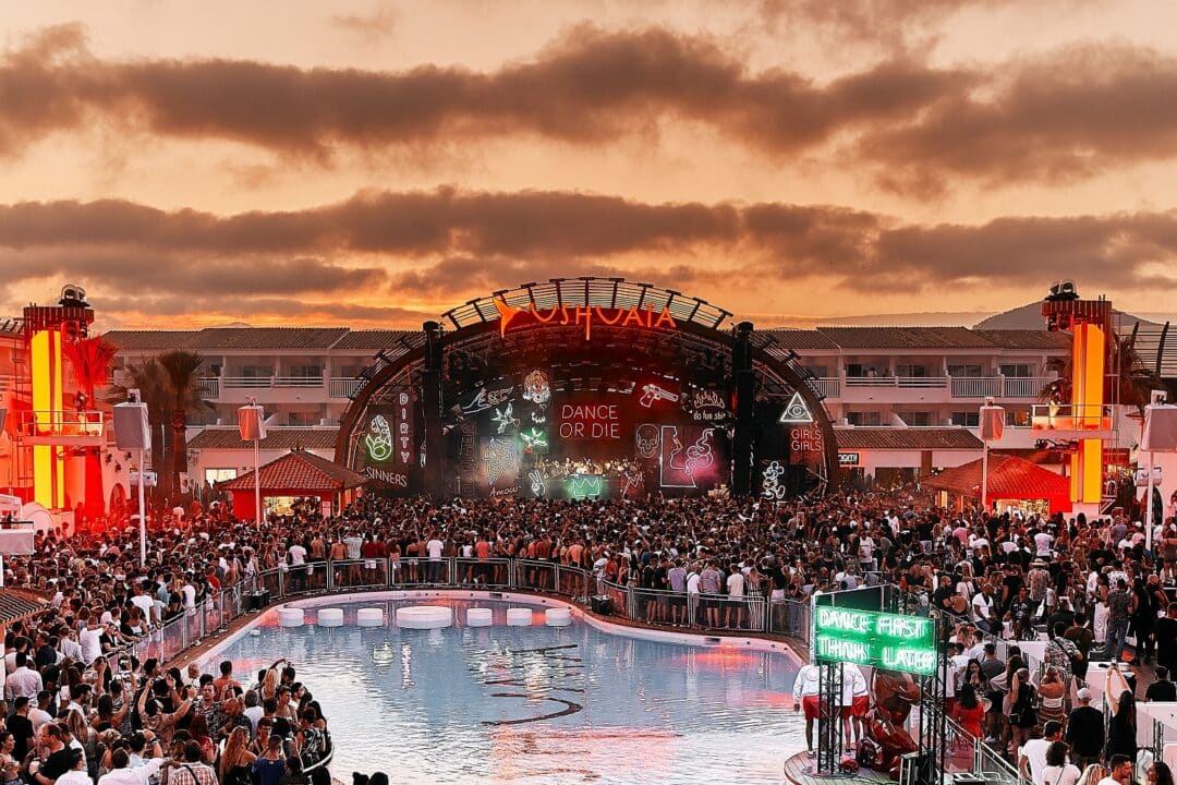 Ushuaïa Ibiza stage.
