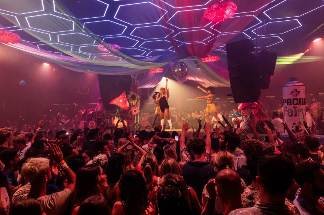 Flower Power at Pacha Ibiza.