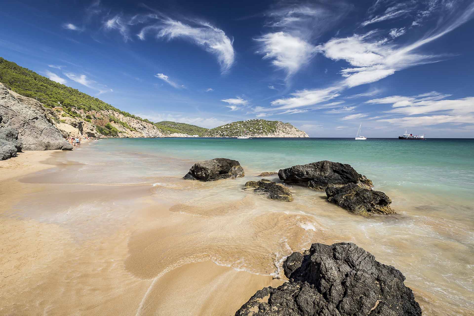 Nudist beach: Aigües Blanques