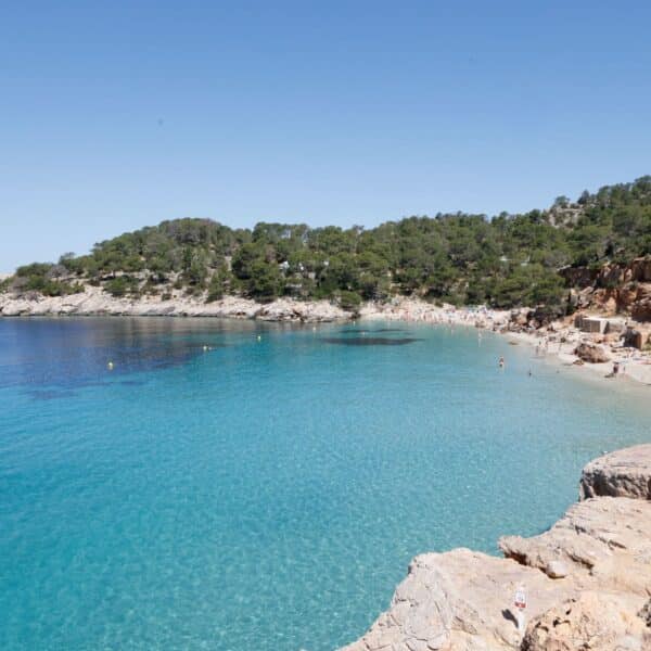 Ibiza youth association calls for ‘Xindriada Popular’ against overtourism at Cala Saladeta: “Everywhere you look, it’s tourists”