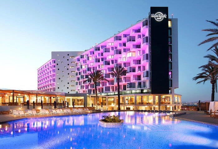 Luxury hotel: Hard Rock Hotel Ibiza