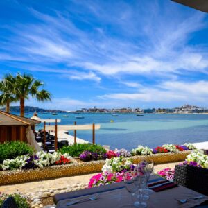 The restaurant at Hotel Ses Figueres has a spectacular terrace. Photo: Sergio G. Cañizares